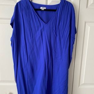 Pull over, vneck, loose fitting dress